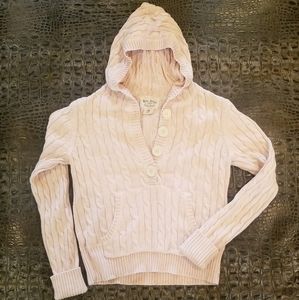 Polo Jeans Dusty Pink Hooded Sweater Size M